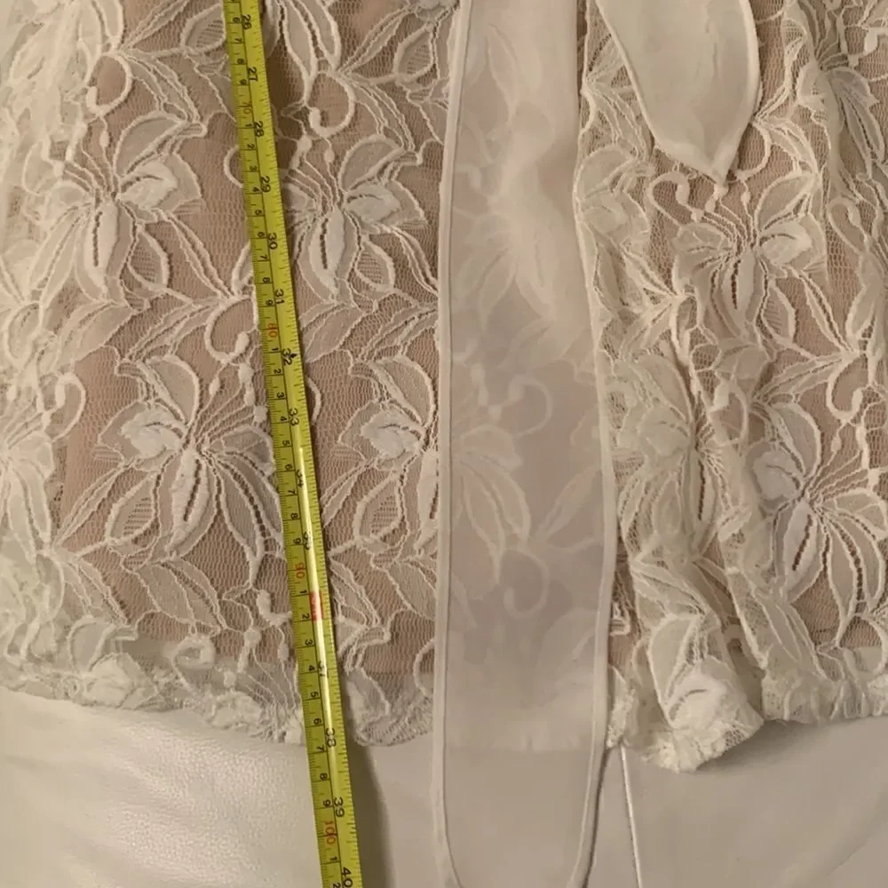 Danny & Nicole Floral Lace Flare Dress Size 10
